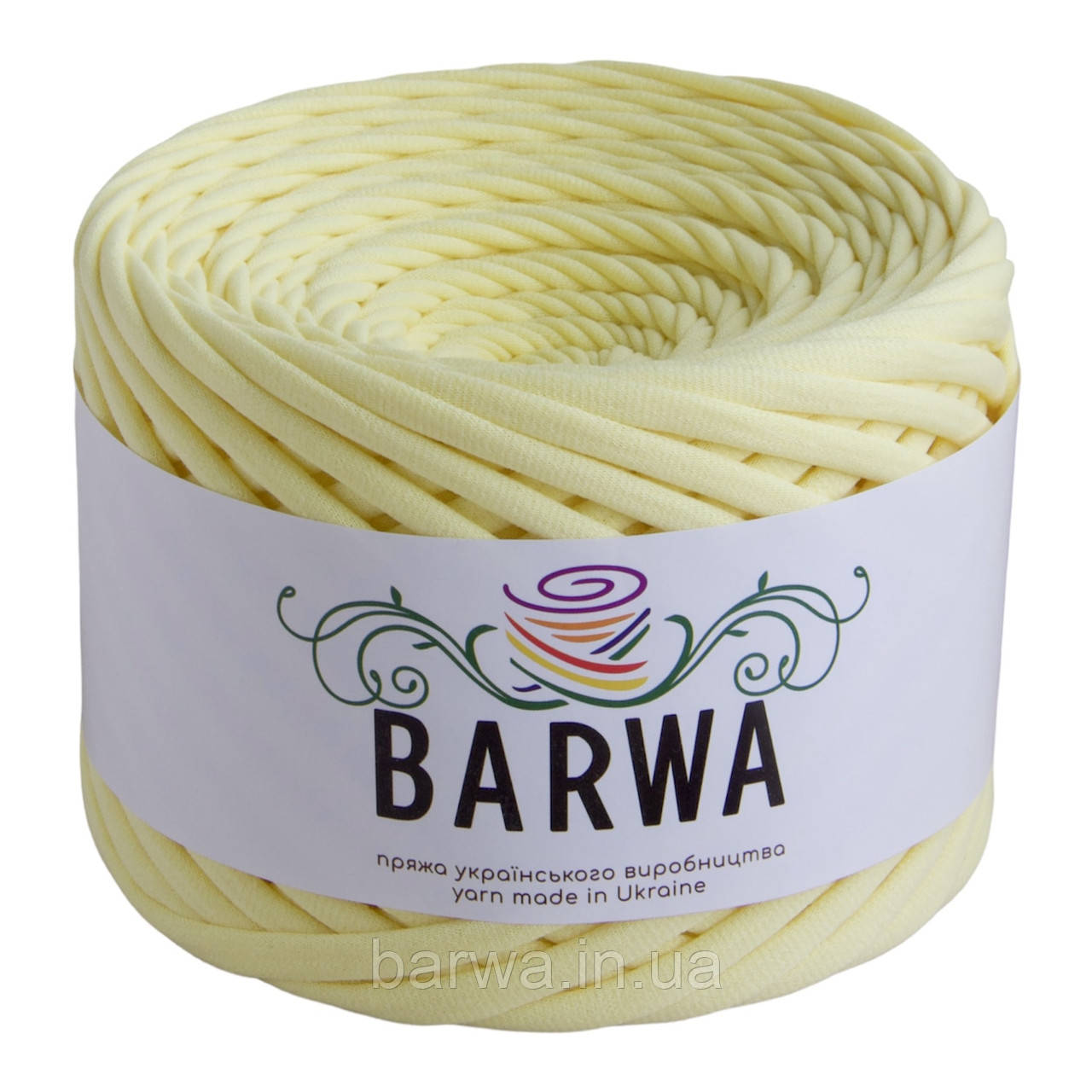 Пряжа трикотажна BARWA 5-7 мм, Мелон