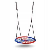 Підвісне крісло-гойдалка Neo-sport Swingo гніздо лелеки 95 см червоно-синій