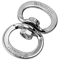 Поворотное кольцо для ошейника собак Sprenger Double Swivel 16 мм Серебристый (2100041793027) IN, код: 7765381