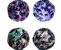 М'яч Гравіті Бол 65мм гравітаційний стрибун Gravity Ball Space Color Топ антистрес ХІТ 2024