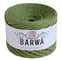 Пряжа трикотажна BARWA  7-9 мм, 48 Оливковий