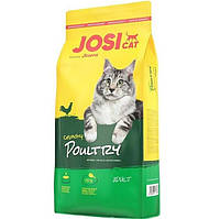 Сухой корм для взрослых кошек Josi Cat Crunchy Poultry 650 г (4032254753407) FG, код: 7998037