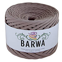 Пряжа трикотажна BARWA standart 7-9 мм, колір Візон
