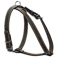 Шлея Collar одинарная для мелких собак 14мм А:40-48см В:43-51см Черный GT, код: 7936874