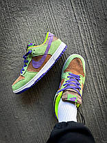 Кросівки Nike SB Dunk Low Ceramic and Veneer / Найк СБ Данк Керамік енд Вінір Низькі Зелені з Коричневим, фото 6