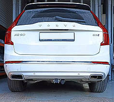 Фаркоп Volvo XC90 II 2015- (Вольво ХС90) оцинкований автомат на ручці