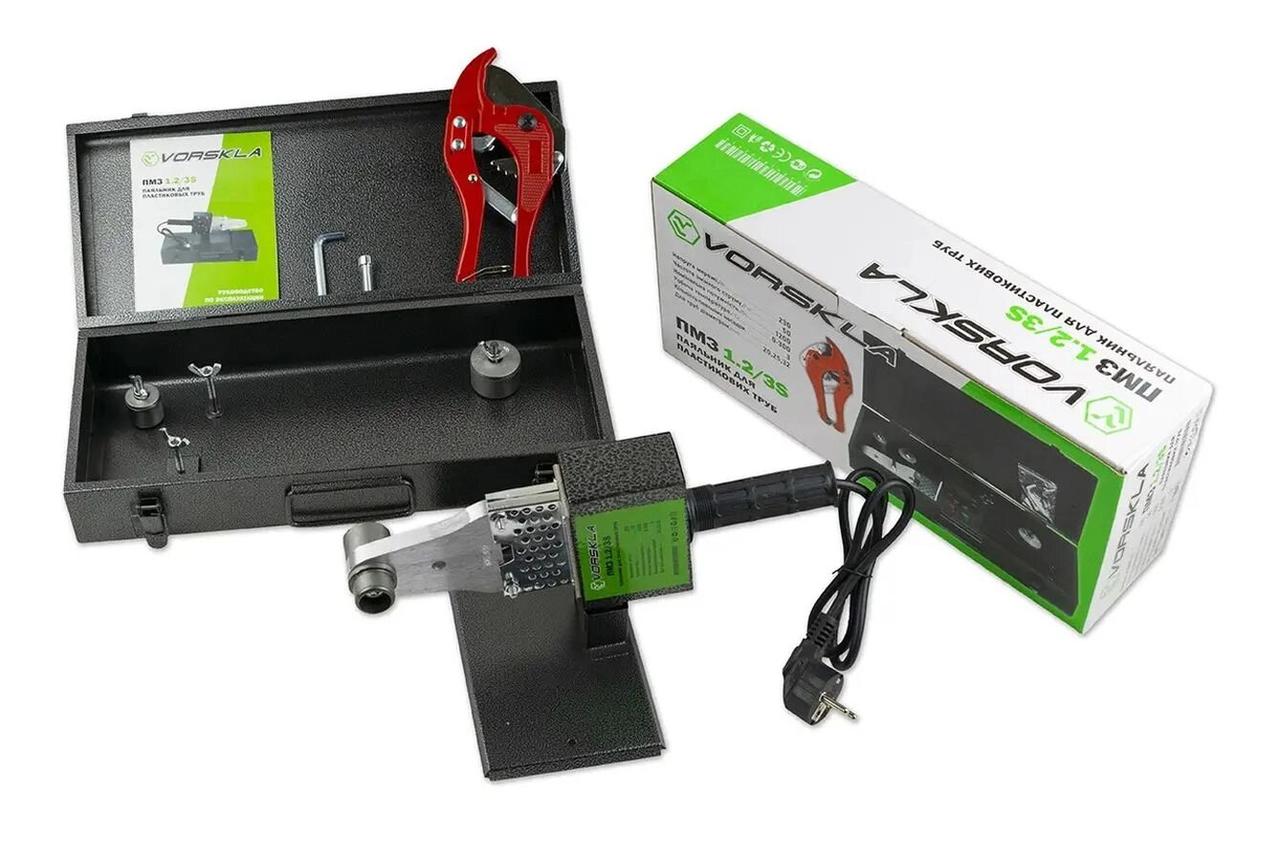 Паяльник для пластикових труб Vorskla ПМЗ 1,2/3s, фото 1