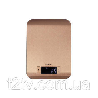 Ваги кухонні Ardesto SCK-898R макс. вага 5 кг/коричневі (SCK-898R), фото 1