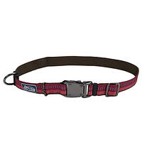 Светоотражающий ошейник для собак Coastal K9 Explorer Collar 2.5 х 30 - 46 см малиновый (7648 UL, код: 7721034