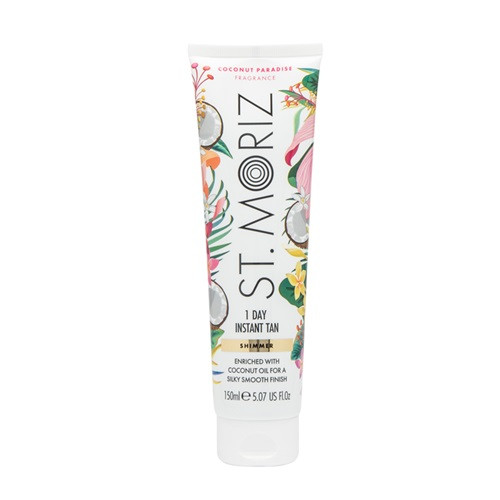 St.Moriz Shimmer 1 Day Tan Coconut Paradise Бронзатор з легким ефектом засмаги, 150 мл