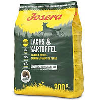 Корм для собак Josera Lachs Kartoffel 900 г (4032254745310) NX, код: 7999722