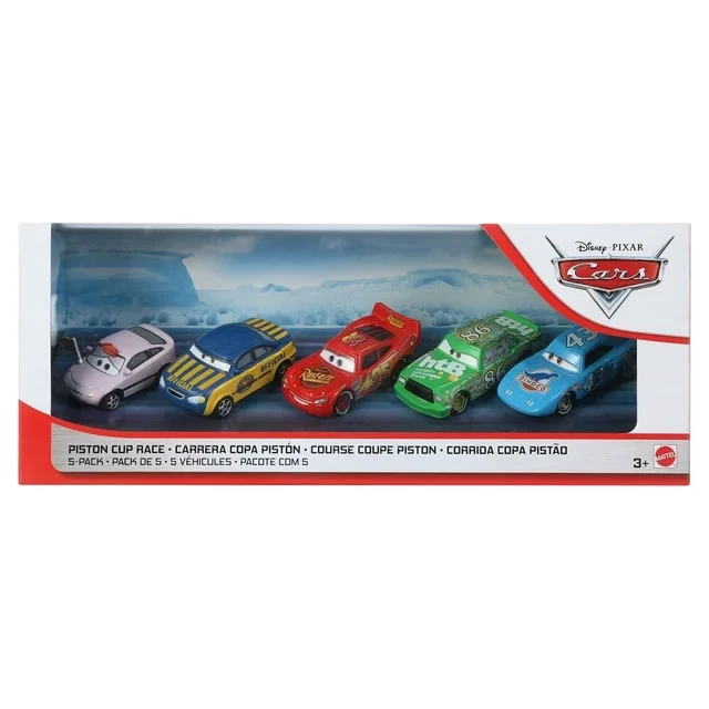 Ігровий набір із 5 героїв мультфільму Тачки (Disney Cars Toys Piston Cup Race 5-Pack) від Mattel