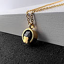 Підвіска, кулон з нержавіючої медичної сталі "Аделаїда", фото 2