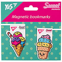 Закладки магнитные YES Sweet Cream Ice cream