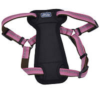Светоотражающая шлея с нагрудником для собак Coastal K9 Explorer Harness 2.3 - 4.5 кг розовый KB, код: 7721027