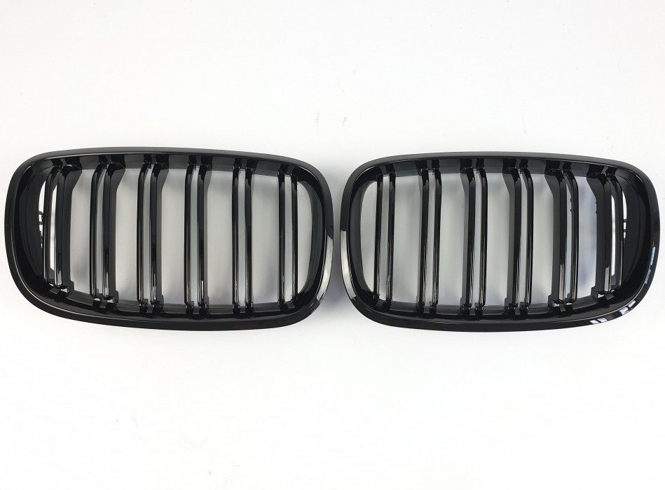 Тюнінг решітки (ніздрі) BMW X5 E70/X6 E71 М-стиль глянсові від xata.shop