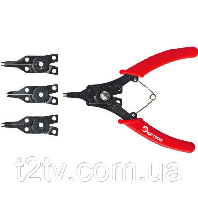 Щипці Top Tools для стопорних кілець, набір 4 шт., 150 мм (32D320), фото 1