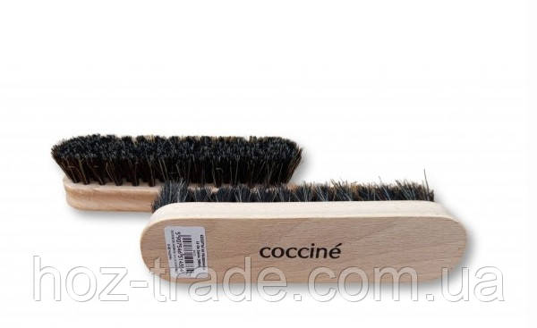 Щітка для взуття світлий ворс COCCINE 160 мм не лакована