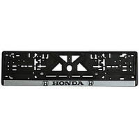 Рамка Номера HONDA Хонда Пластик \ рамка для номера автомобиля \ рамка номерного знака