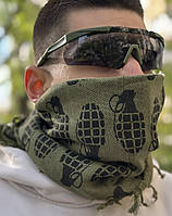 Солнцезащитные тактические очки ESS 3 комплектов линз Олива толщина линз 3мм svitloochey