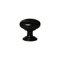 Мебельная ручка-кнопка Kerron матовый черный (K-2360 MBN) VK, код: 8157533
