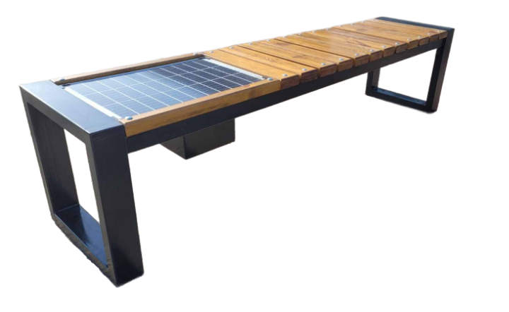 Паркова лавка зі сонячною панелью «Solar»