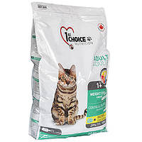 Сухой корм для взрослых котов 1st Choice Adult Weight Control со вкусом курицы 10 кг (6567226 TE, код: 7765435
