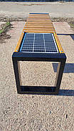 Паркова лавка зі сонячною панелью «Solar»‎, фото 8