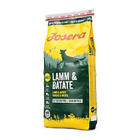Корм для собак Josera Lamm Batate 15 кг (4032254753667) MD, код: 7999724