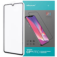 Противоударное защитное стекло 3D Nillkin CP+PRO NEW для Samsung Galaxy A41 Черный олеофобное NX, код: 5572480