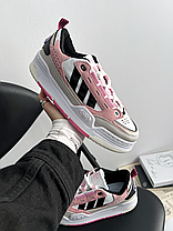 Жіночі Кросівки Adidas Adi2000 White Beige Pink / Адідас Аді2000 Білі з Бежевим та Рожевим, фото 3