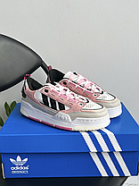 Жіночі Кросівки Adidas Adi2000 White Beige Pink / Адідас Аді2000 Білі з Бежевим та Рожевим, фото 5
