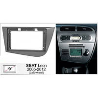 Переходная рамка Kia Seat Leon 2005-2012 9" с комплектом проводов