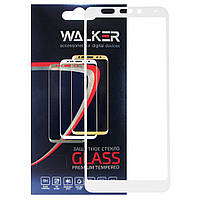 Защитное стекло Walker 3D Full Glue для Xiaomi Redmi 5 White NX, код: 7338857