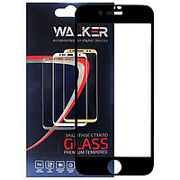 Защитное стекло Walker 3D Full Glue для Apple iPhone 7 8 SE 2020 Black NX, код: 7436064