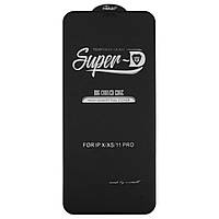 Защитное стекло Mietubl SuperD Apple iPhone X XS 11 Pro Black NX, код: 8130609