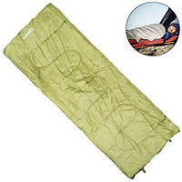 Спальный мешок одеяло Ranger Atlant Green; 190x75см. +5°C. Кемпинговый спальник Рейнджер RA_6627.