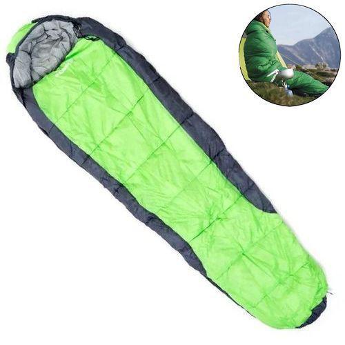 Спальний мішок кокон Ranger Apollon Green; 230x80см. -15/+5C°. Кемпінговий спальник Рейнжер RA_6630.