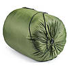 Спальний мішок ковдра з капюшоном Ranger Winter Green. 225x85см. -25/-5°C. Кемпінговий спальник Рейнджер RA_6652., фото 6
