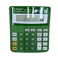 Калькулятор Clton CL-800A настольный 8 разрядный Green