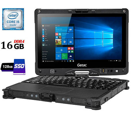 Захищений ноутбук Getac V110 G3/ 11.6" 1366x768 Touch/ i5-6200U/ 16GB RAM/ 128GB SSD/ HD 520, фото 1