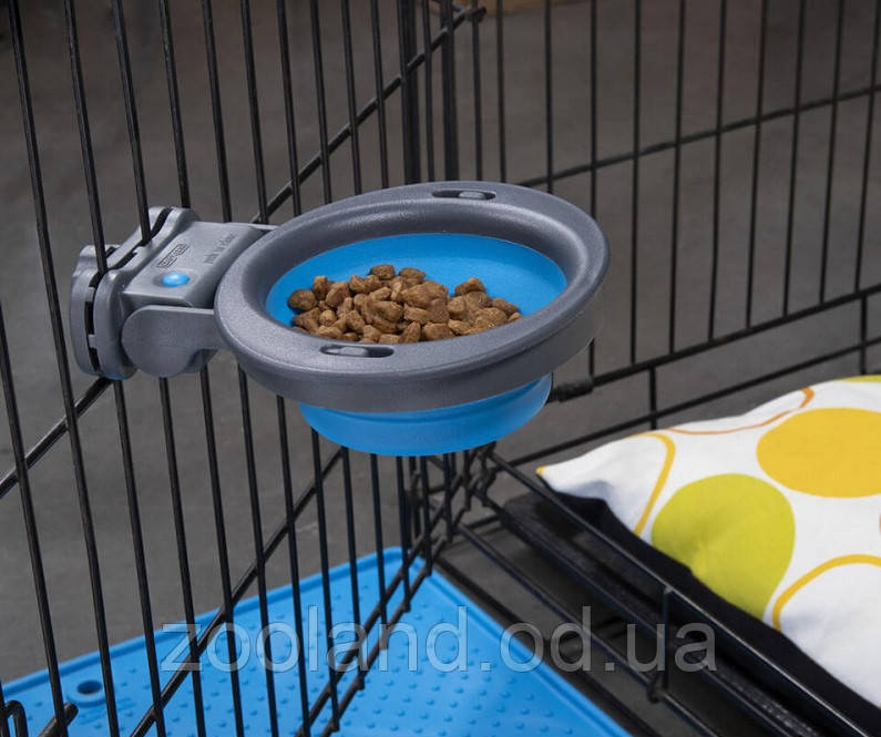 Dx30700 Dexas Миска складана з кріпленням на клітку, ріжень