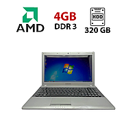 Ноутбук Б-клас Samsung RV513/ 15.6" (1366x768)/ AMD E-450/ 4 GB RAM/ 320 GB HDD/ Radeon HD6320