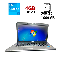 Ноутбук Б-клас Medion Akoya E7220/ 17.3" (1600x900)/ Core i3-2310M/ 4 GB RAM/ 500 GB HDD + 1000 GB HDD/ HD