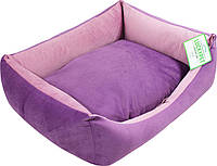 Лежак Lucky Pet Лира-new 3 60х80х20 см Сиреневый+розовый (4820268555083) TV, код: 7997872