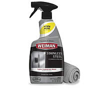 Средство для очистки и полировки нержавеющей стали Weiman Stainless Steel спрей 651 мл США