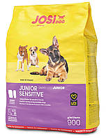 Сухой корм для щенков JosiDog Junior Sensitive с мясом домашней птицы 900 г (4032254745570) ML, код: 7999659