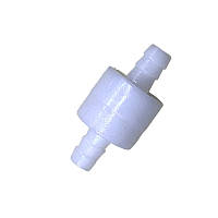 Воздушный обратный клапан для компрессора под шланг 10 мм, Белый, пружинный тип