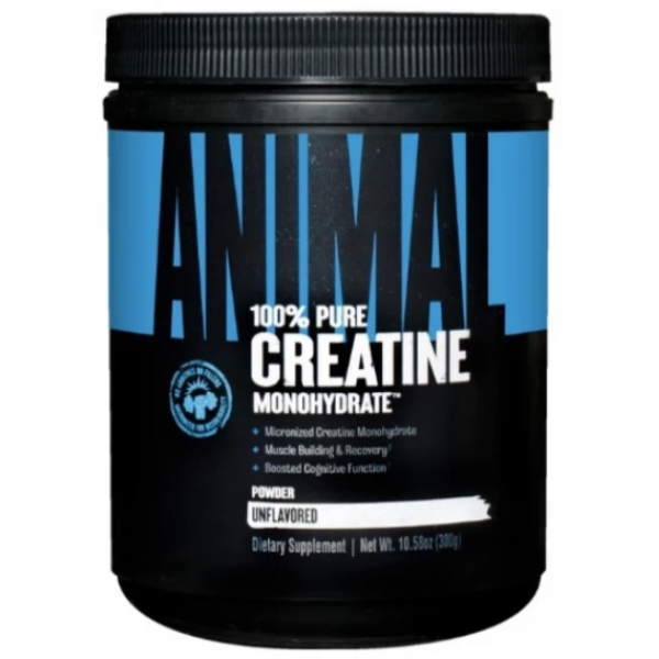 Креатин UNIVERSAL NUTRITION Animal Creatine Powder 300 грам, фото 1