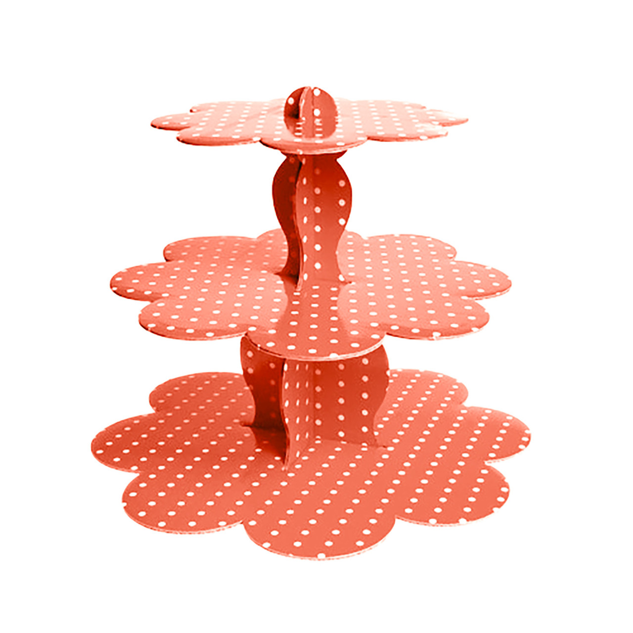 Стійка фуршетна багаторівнева для кексів мафінів картонна підставка для капкейків стенд етажерка